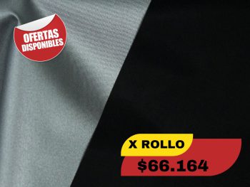 FORRO SEDA SILVER / NEGRO EN OFERTA